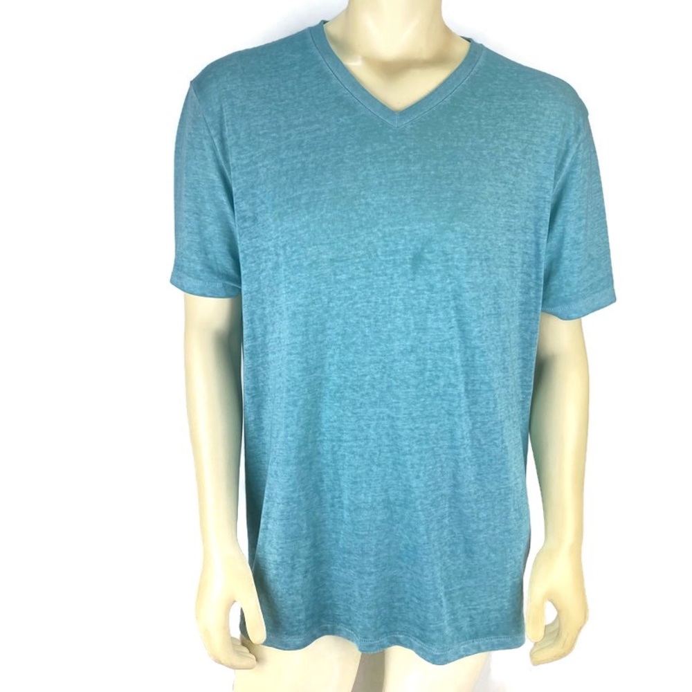 Venice Burnout Lucky Brand Men's XL Turquoise T-Shirt